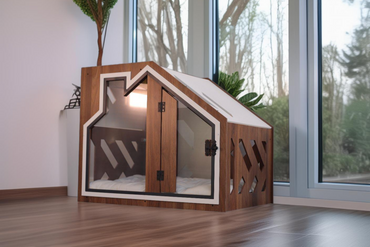 BCL Walnut Dog House