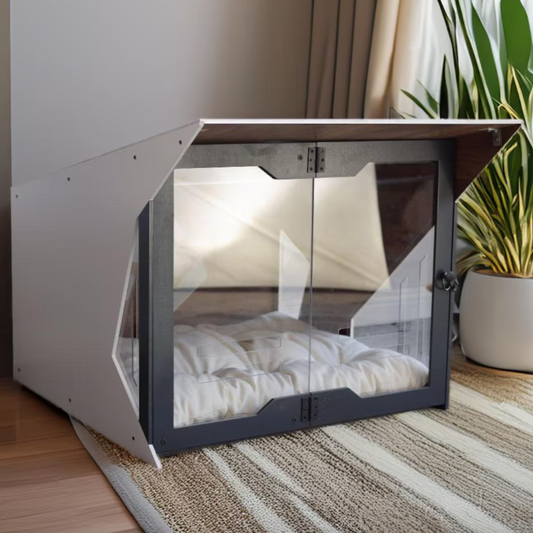 Master White Dog House