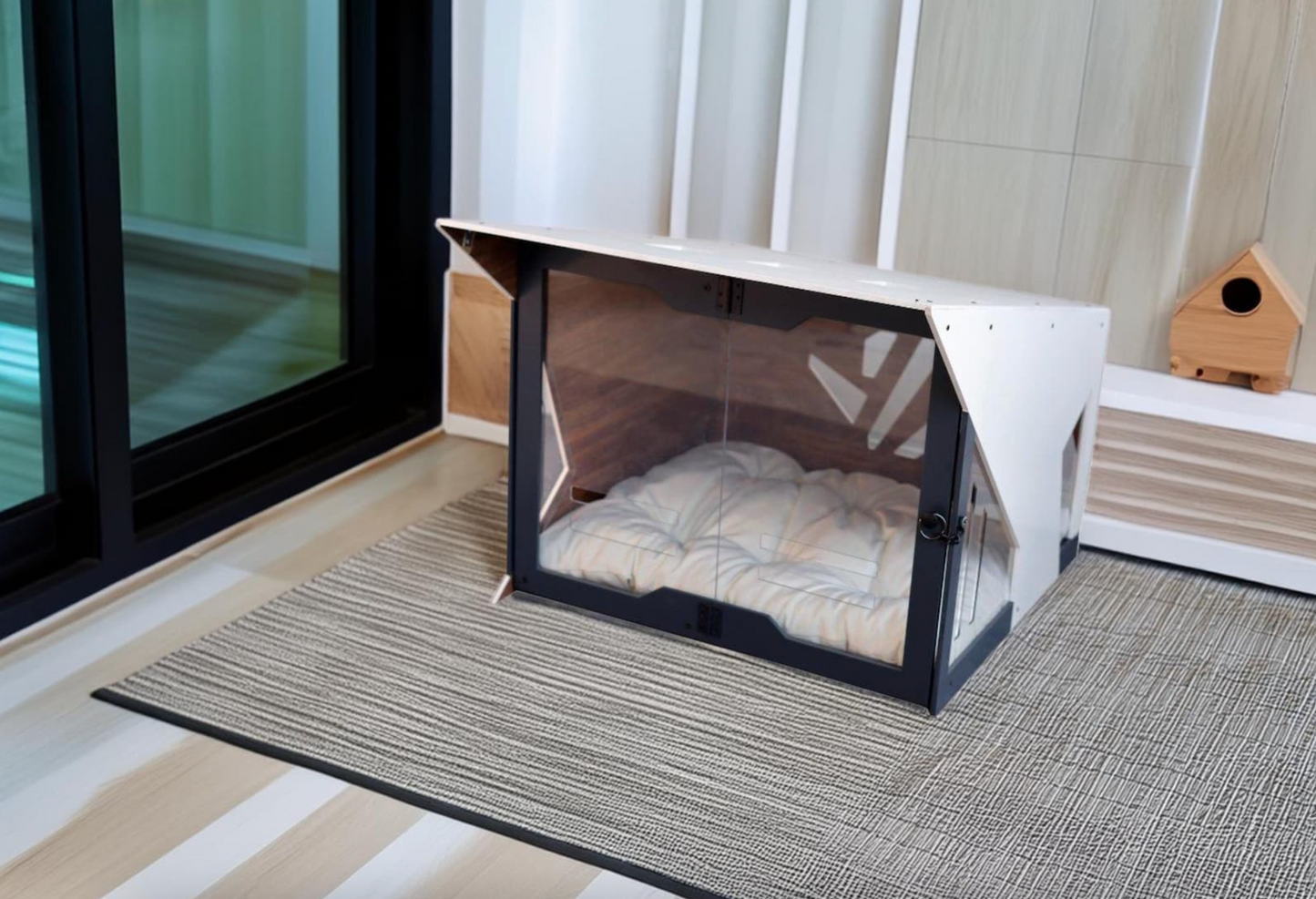 Master White Dog House
