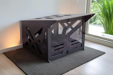 Master Dark Gray Dog House