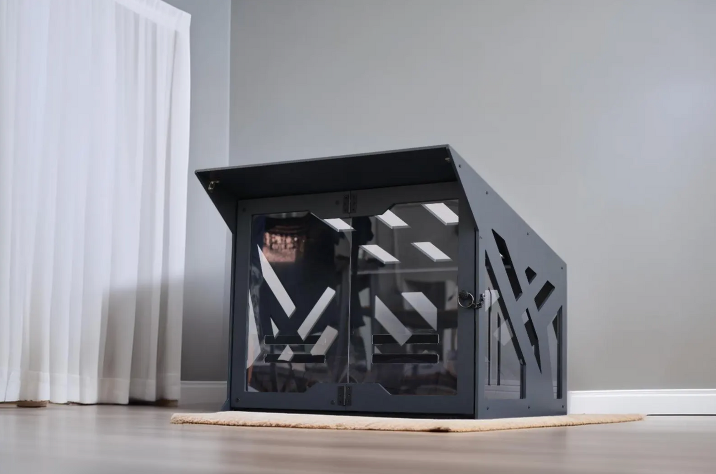 Master Dark Gray Dog House