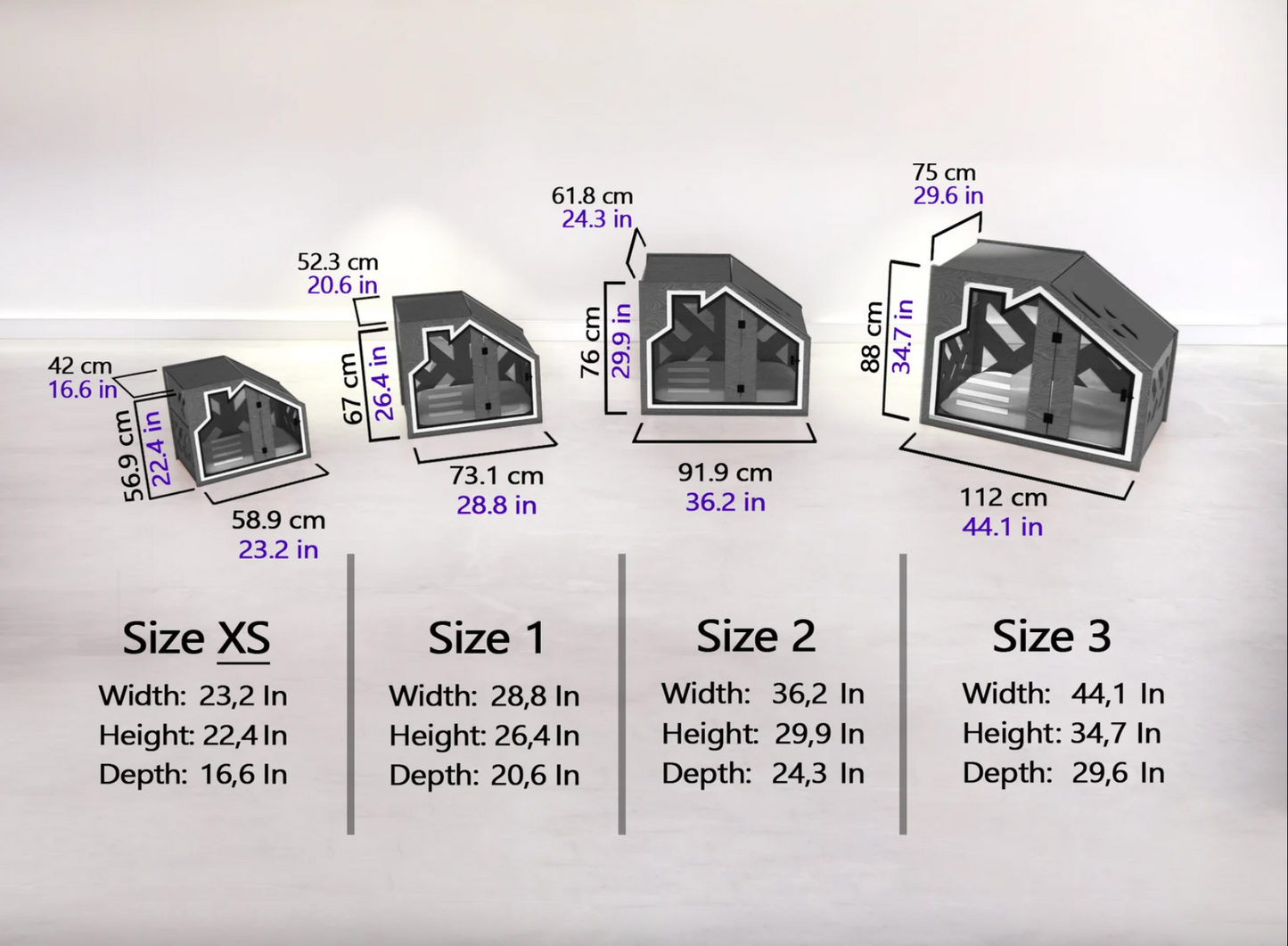 BCL Dark Gray Dog House