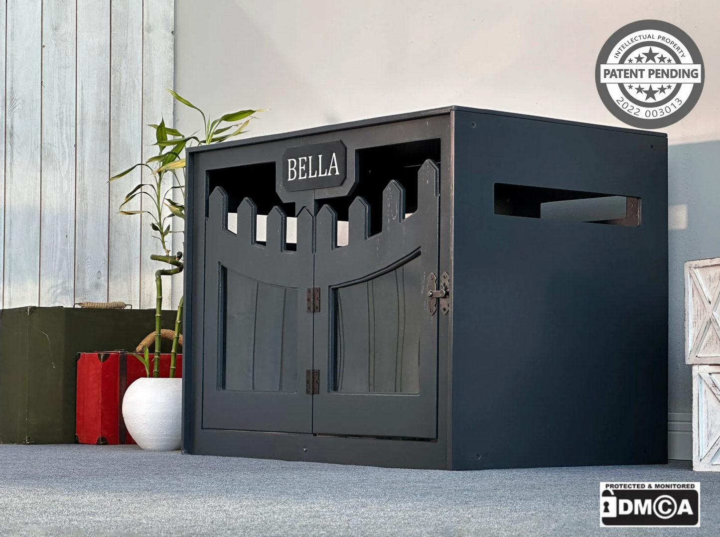 WOWY Dark Gray Dog House