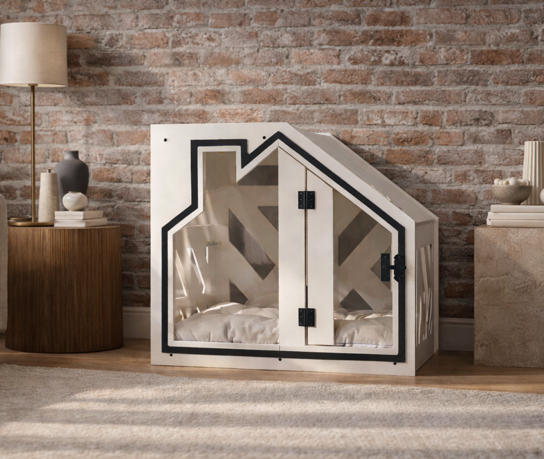 BCL White Dog House