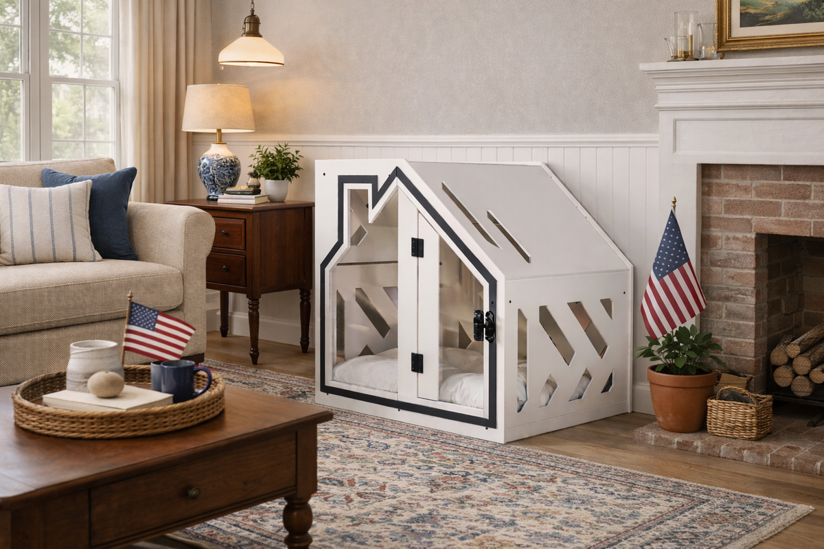 BCL White Dog House
