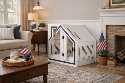 BCL White Dog House