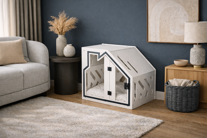 BCL White Dog House