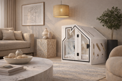 BCL White Dog House