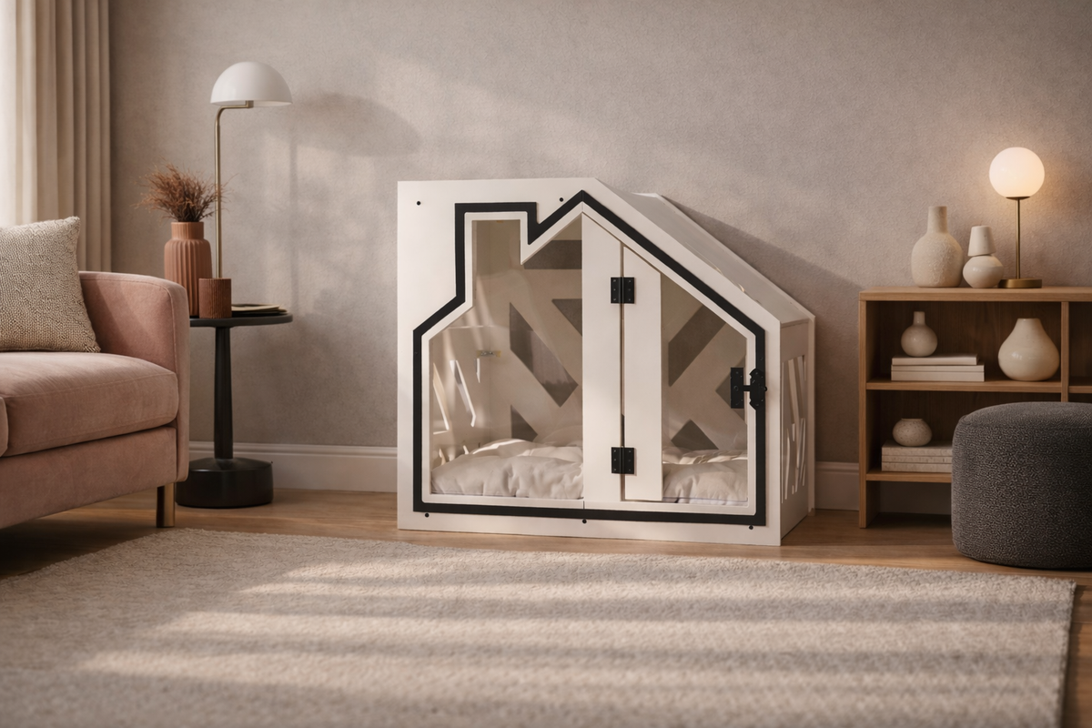 BCL White Dog House