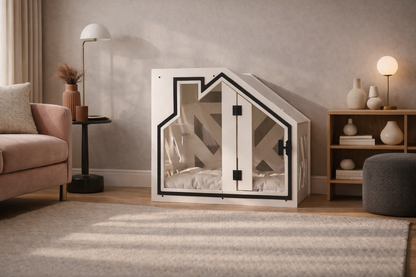 BCL White Dog House