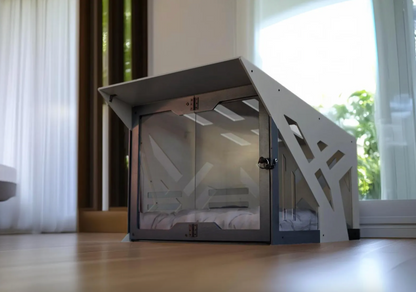 Master B Gray Dog House