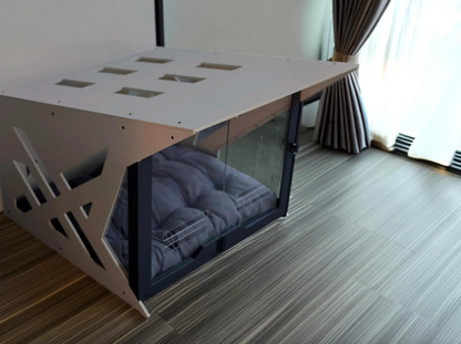Master B Gray Dog House