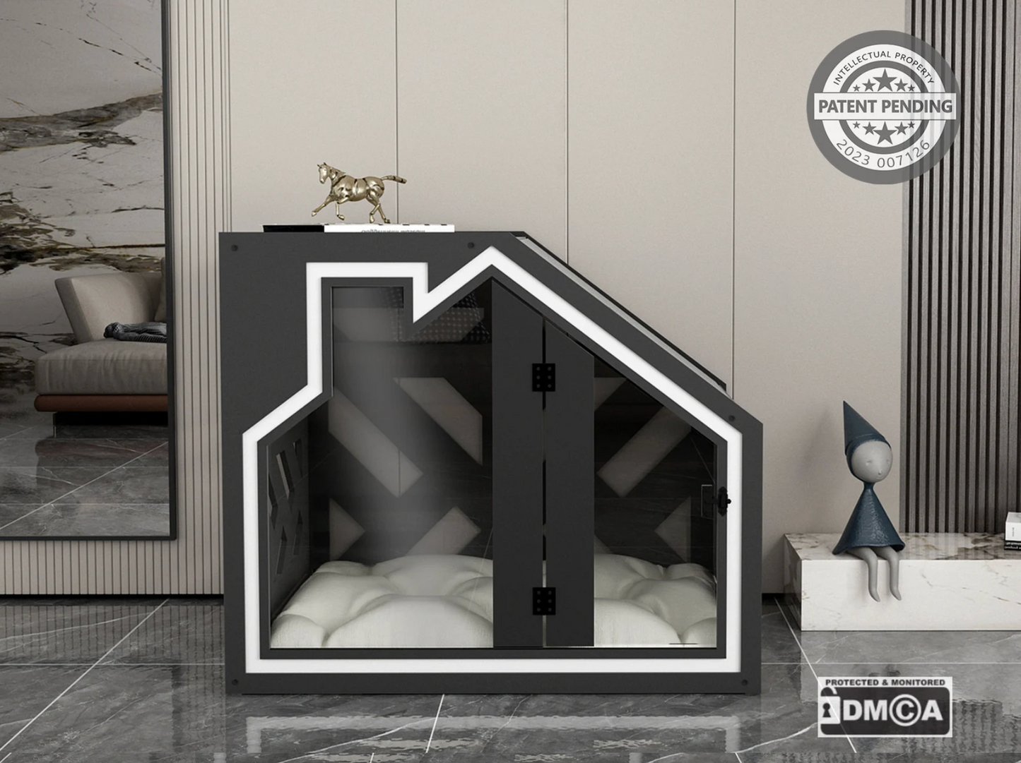 BCL  Dark Gray Dog House