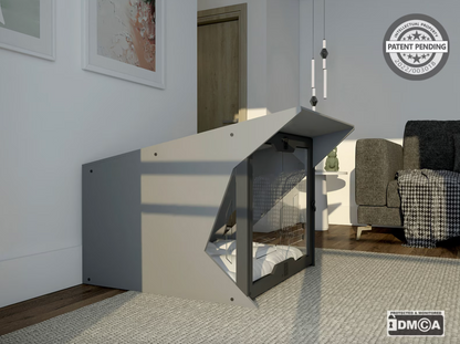 Master B Gray Dog House