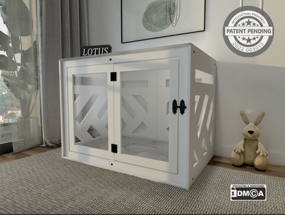 COCY White Dog Crate