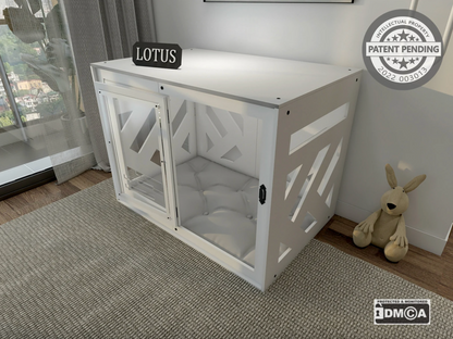 COCY White Dog Crate