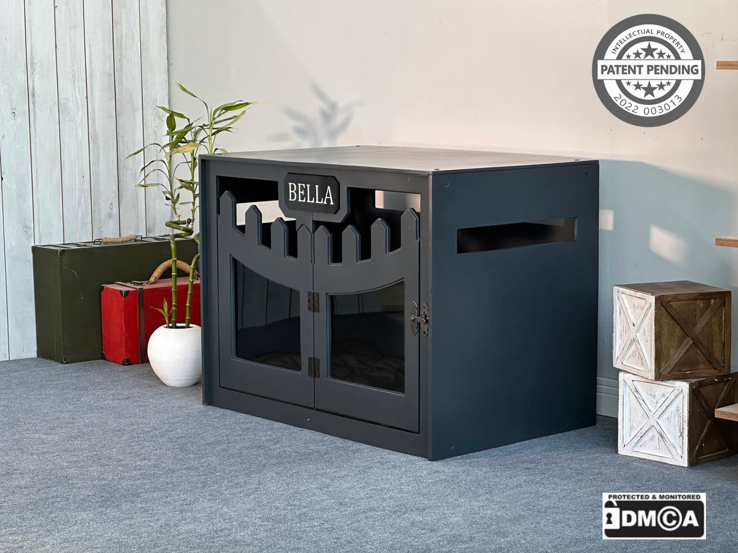 WOWY Dark Gray Dog House