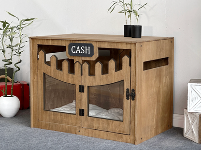 WOWY Walnut Dog House