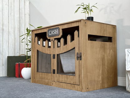 WOWY Walnut Dog House