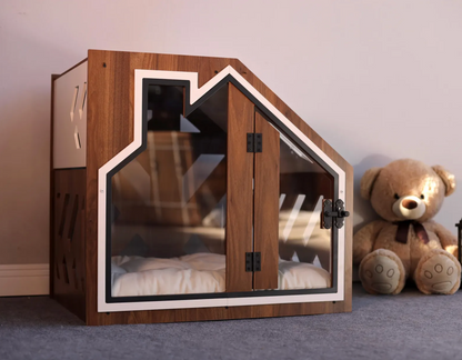 BCL Walnut Dog House