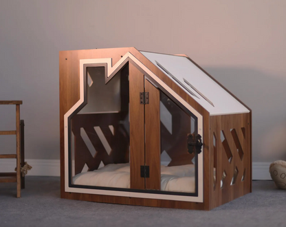 BCL Walnut Dog House