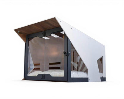 Master White Dog House